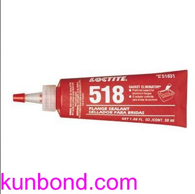 IMPA 812819，Loctite Engineering Adhesives，Gasket Sealant，乐泰No.518垫圈密封胶，300ml